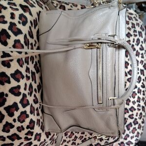 Rebecca Minkoff Gray Textured Crossbody Bag